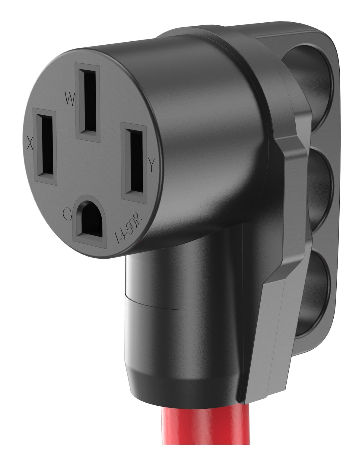 50A 25-ft Single-Outlet RV & EV Extension Cord, Red H2W0 - product image 2