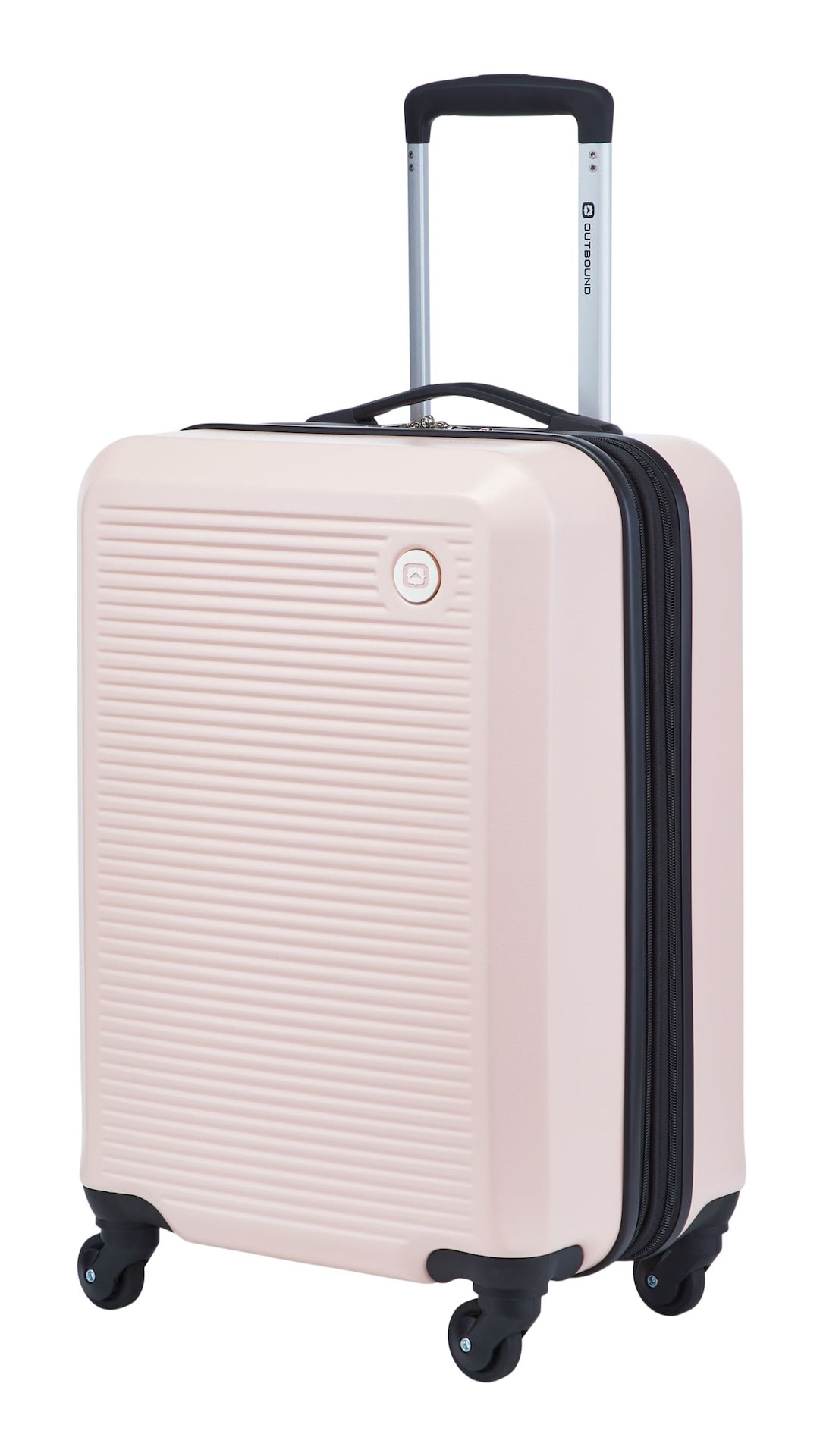 Hardside Carry-On Spinner Flex Travel Suitcase, Pink, 21-5/8-in U0A7 - product image 1