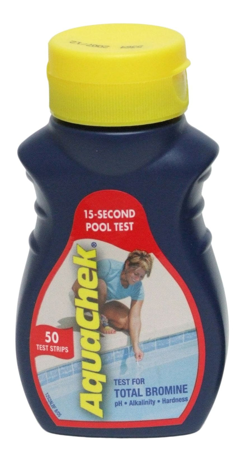 Stabilized Pool & Spa Bromine Test Strips, Red W8R4