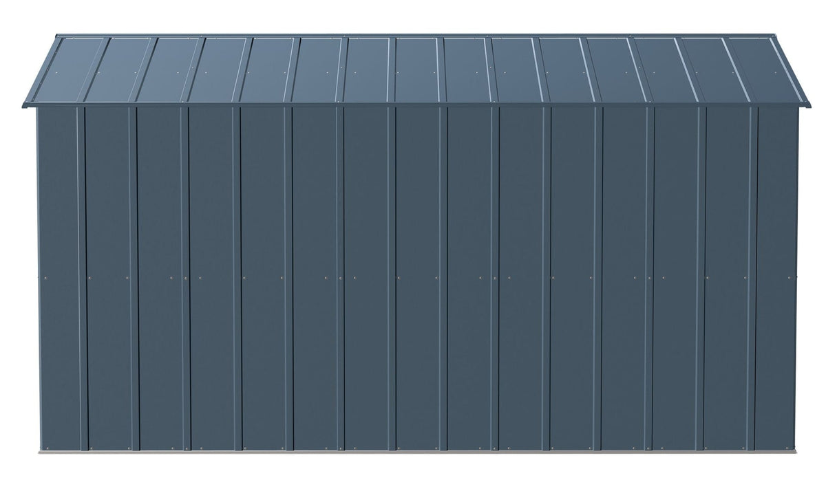 Classic Galvanized Steel Storage Shed, Blue Grey, 10-ft x 12-ft W0W3 - product image 5