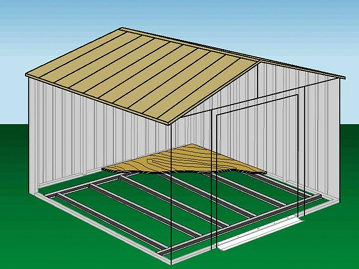 Floor Frame Kit for Classic 10x11-ft, 10x12-ft and 10x14-ft Sheds D9Q7 - product image 5