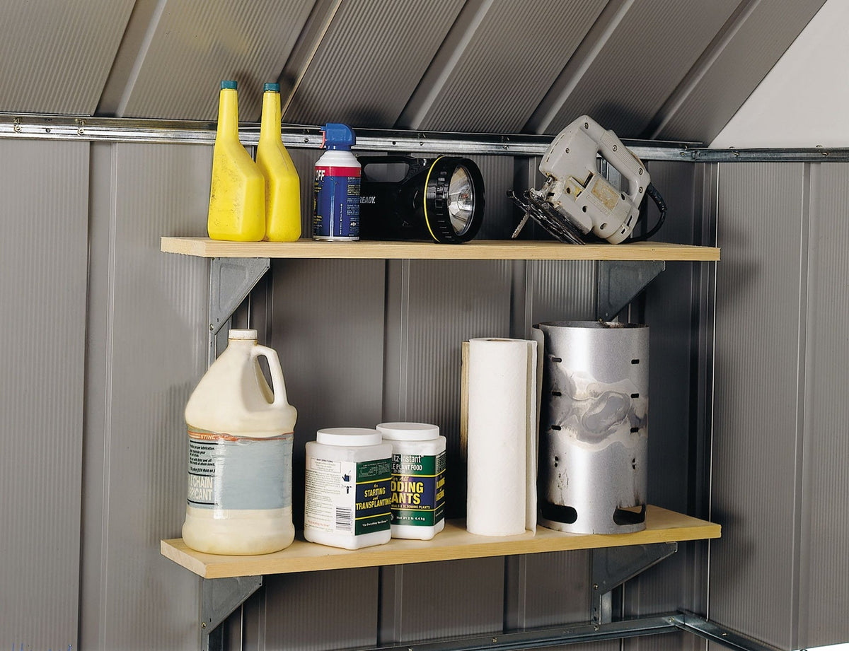 Galvanized Steel Shelf Kit with Hanger and Brackets N4O1 - product image 4