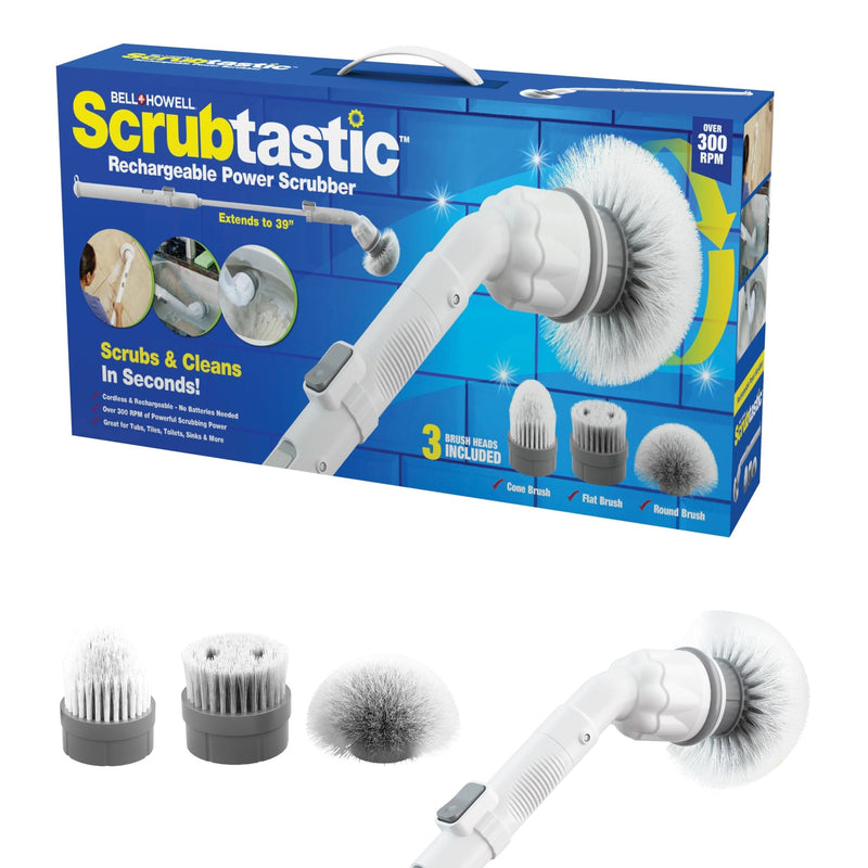 Scrubtastic Rechargeable Power Scrubber Brush I0A5