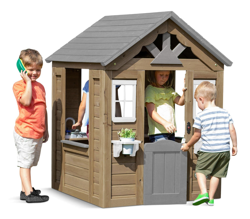 Discovery Maple Leaf All Wood Playhouse, Ages 1-5 W0T6