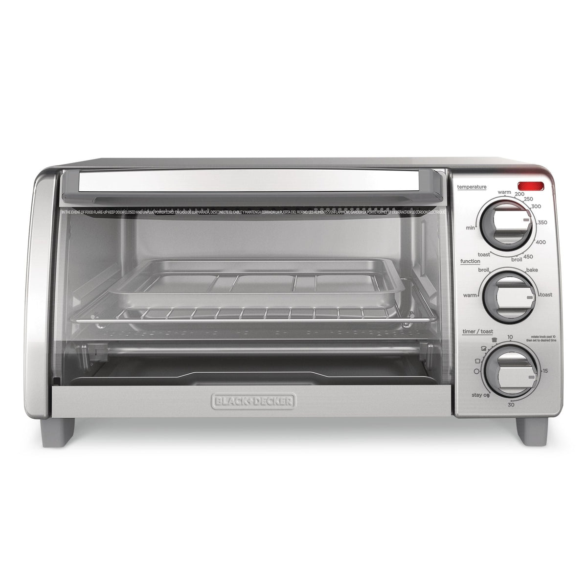 Toaster Oven with Natural Convection, Stainless Steel, 4-Slice C1O9 - product image 4