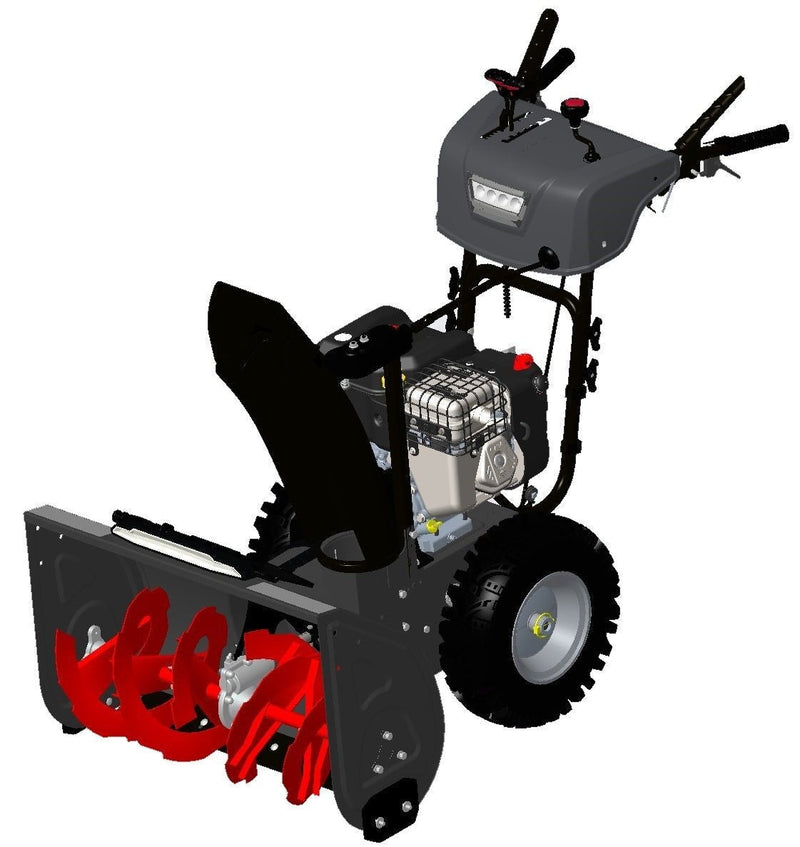 & Stratton 1696828 306cc 2-Stage Gas Snowblower with Electric Start, 30-in S0A7