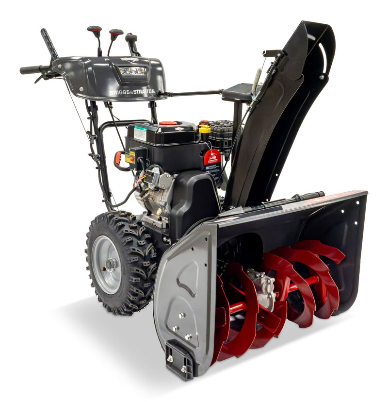 & Stratton 2-Stage Gas Snowblower with Electric Start, 306cc, 27-in R1E1