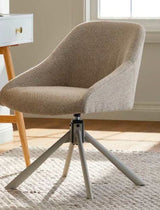 Chester Swivel Office Chair, Greige X6V4 - product image 5