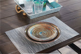 Seashore Outdoor Hand Painted Side Plates, 1-pc O3A7 - product image 2