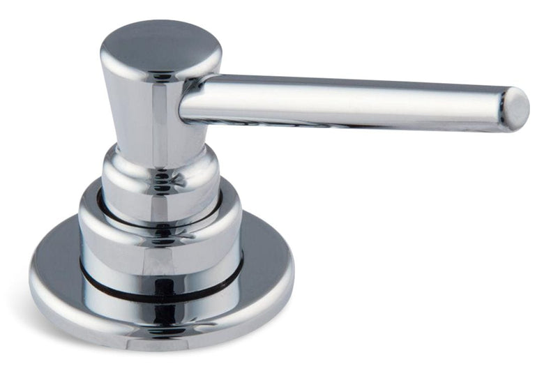 Faucet Soap/Lotion Dispenser with Refill Funnel, Chrome I9R5