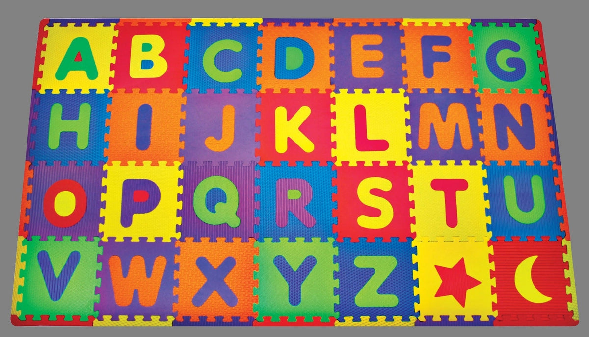 Pop-Out Alphabet Play Floor Mat, 78-pc, 7 x 4-ft, Ages 2+ D5P3 - product image 1