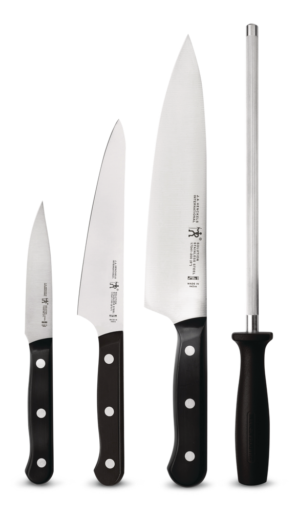 Solution Stainless Steel Fine Edge Knife Set, 4-pc W7V7