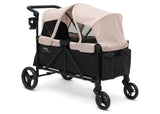 Evolve Stroller Wagon by Delta Children, Black/Tan Z8O6 - product image 1