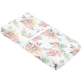 Percale Changing Pad Cover, Watercolour Blooms R0Z8 - product image 1