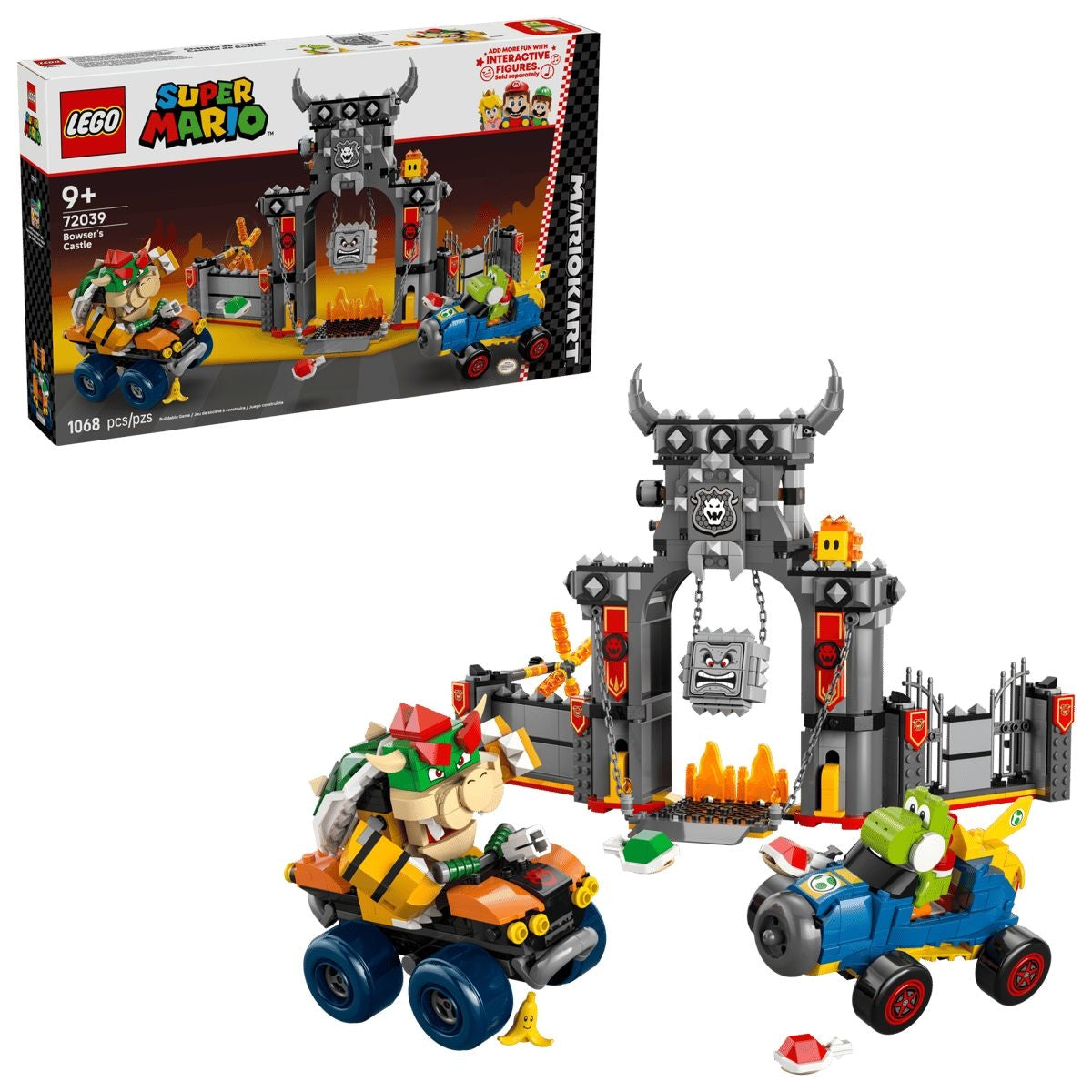 Super Mario Mario Kart – Bowser's Castle - 72039, 1068-pcs, Ages 9+ P2T8 - product image 1