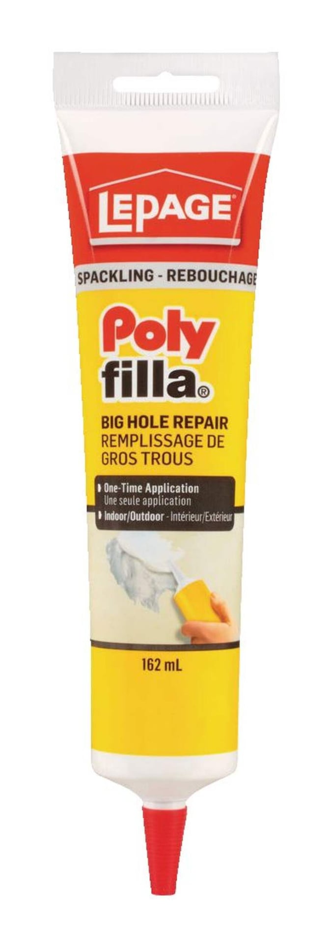 Polyfilla Big Hole Repair Spackling, Hole & Crack Filler, Indoor/Outdoor Use, Assorted Sizes Z2O4 - product image 1