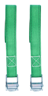 450-lb Light Duty Lashing Straps with Cam Buckle Clasps, Weatherproof, 1-in x 12-ft, 2-pk T0X0 - product image 3