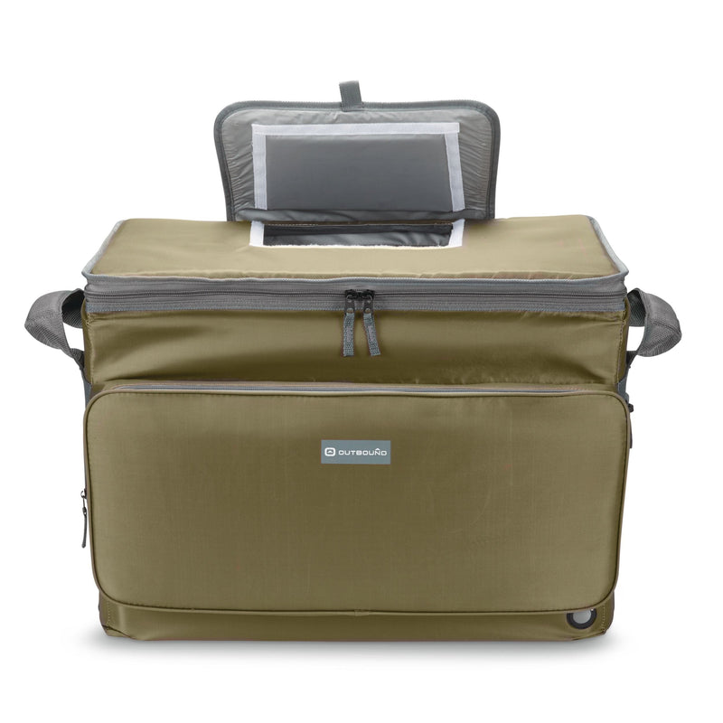 Soft Cooler, Olive, 96-Can, 67-L Y6Q2