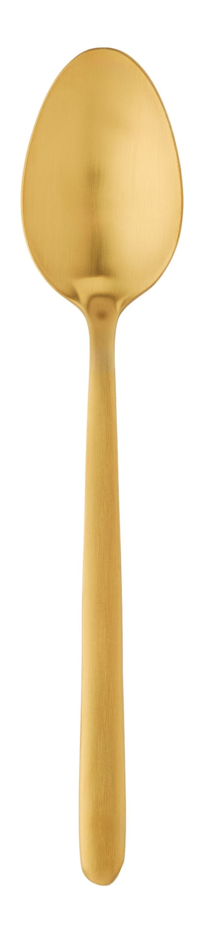 Chelsey Satin Gold Finish Slim Round Stainless Steel Flatware Set, Serves 4, 20-pc A3B6 - product image 6