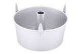 Professional Uncoated Aluminum Angel Food Cake Pan, Silver X5S6 - product image 1