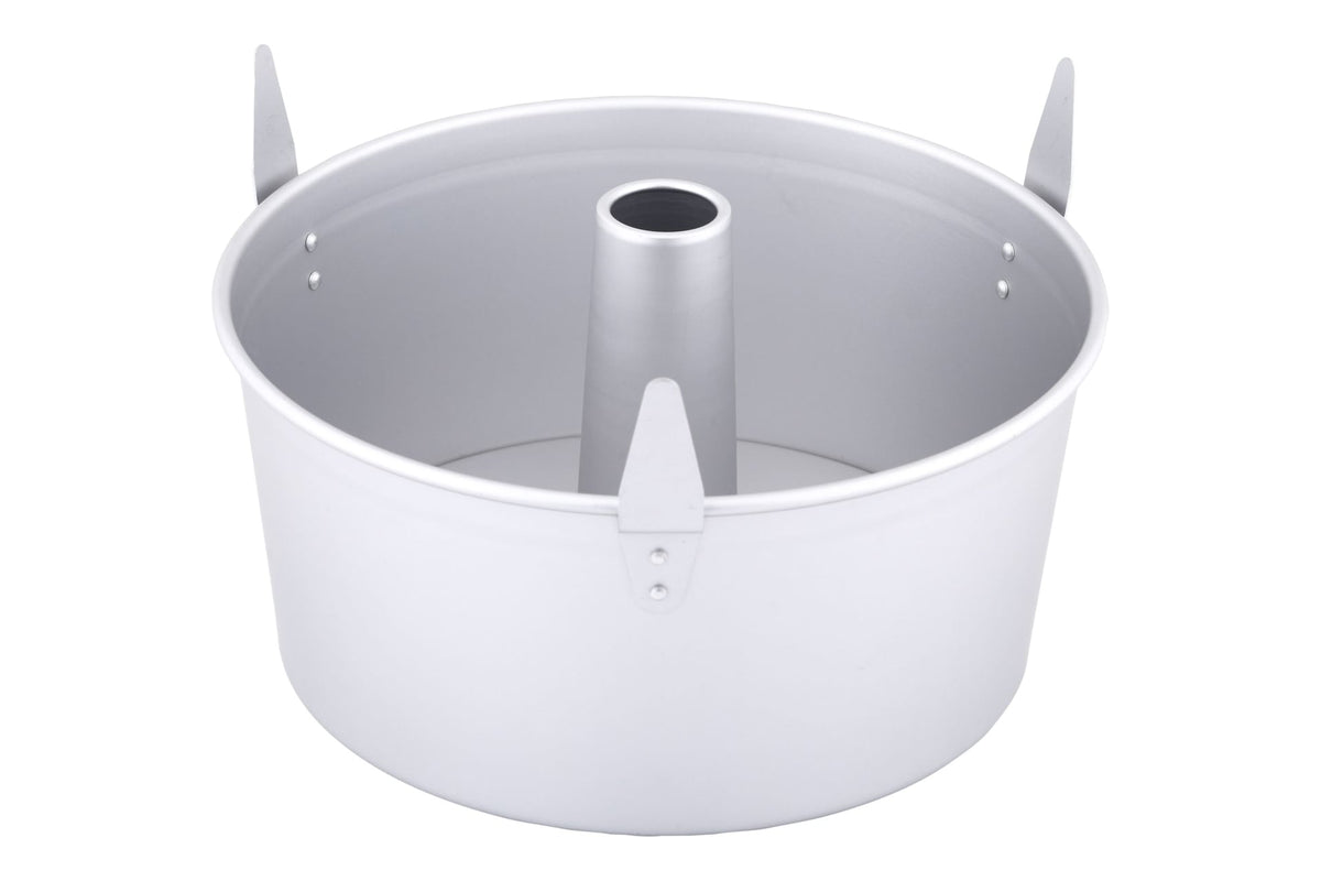 Professional Uncoated Aluminum Angel Food Cake Pan, Silver X5S6 - product image 1