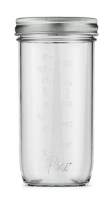 BPA-Free Wide Mouth Canning Jars, 24-oz, 6-pk X9Q1 - product image 1