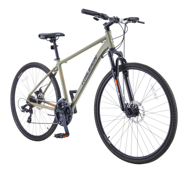 Encounter Hybrid Bike with Alloy Disc Brakes, 700C, Grey X8X8