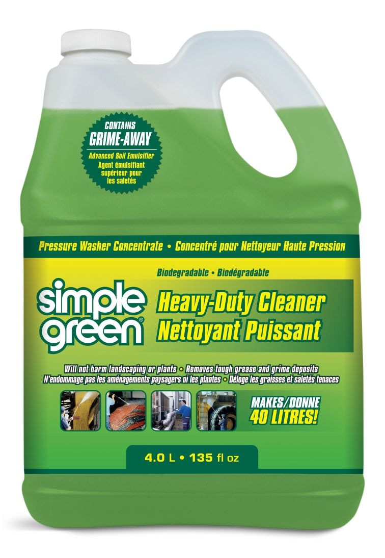 Green Heavy-Duty Concentrate Pressure Washer Detergent, 4L M9Y4 - product image 2
