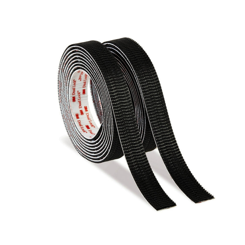 Extreme Fastener Mounting Rolls RF6741, 1-in x 48-in, Black, 2 Rolls T2Y7