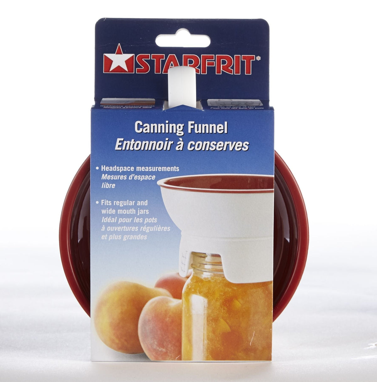 Dishwasher Safe Plastic Canning Funnel for Regular and Wide Mouth Mason Jars A8G3 - product image 1