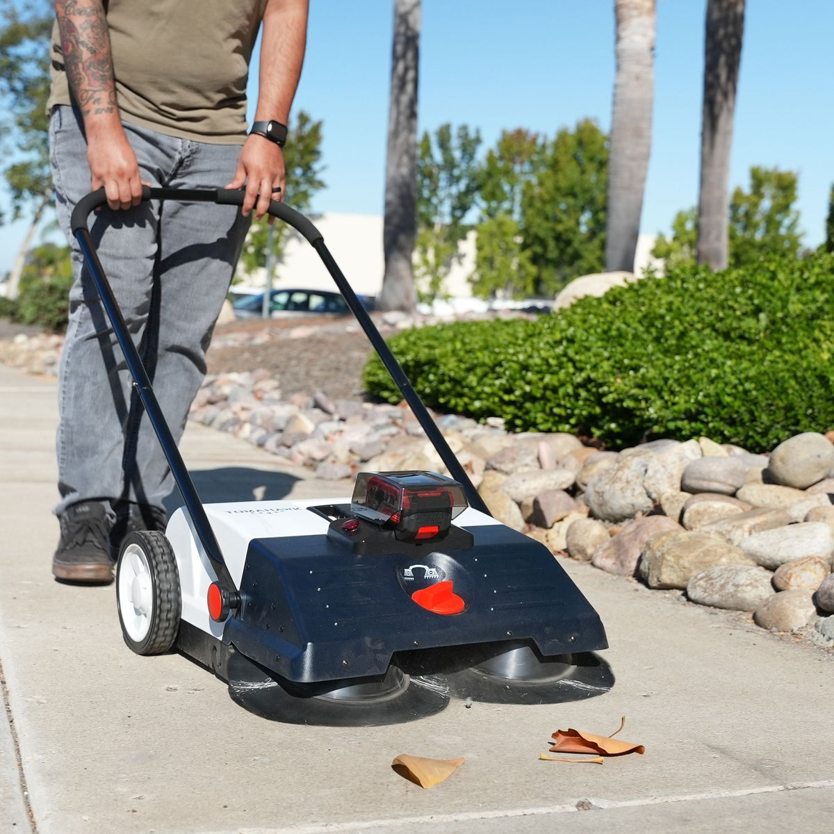 Electric Battery-Powered Push Sweeper, 22-in E1O9 - product image 8