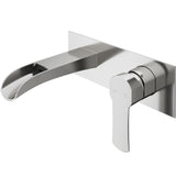 Cornelius Wall Mount Single Handle Bathroom Sink Faucet, WaterSense Certified, Brushed Nickel D3T7 - product image 2