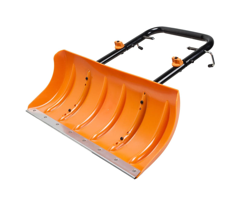 Snow Plow Attachment for Aerocart, features Galvanized Steel Wear Strip D9F3